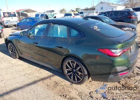 2024 BMW 430I Gran Coupe xDrive z USA, uszkodzony, nr VIN WBA73AV0XRFS09208